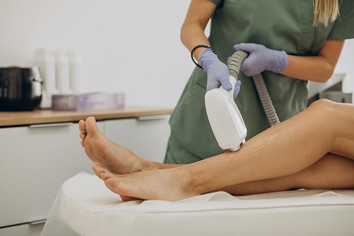 Depilation laser, Beauty treatment, Laser hair removal image.